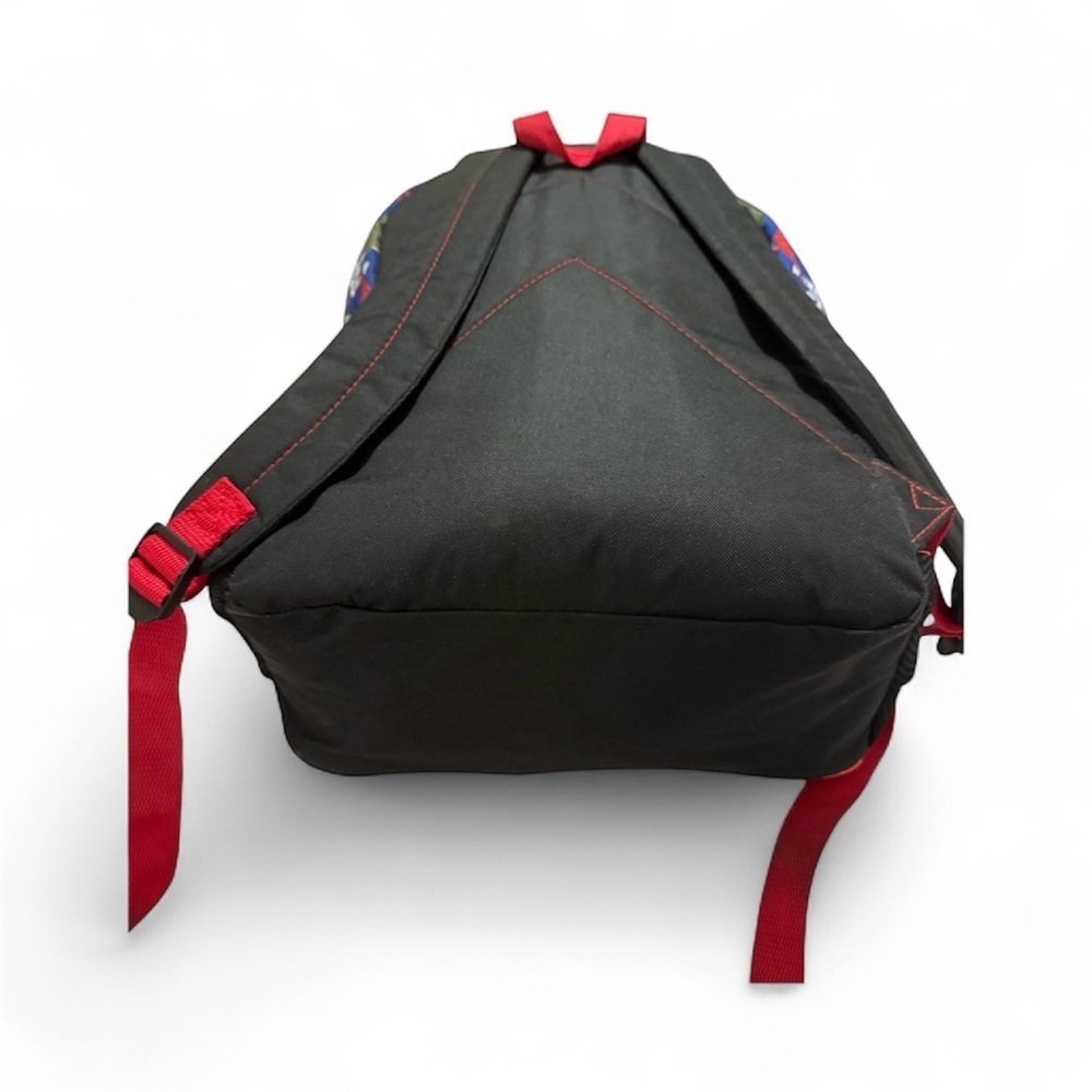 Marvel Avengers Kids Backpack Red Black and Blue - Picture 4 of 8